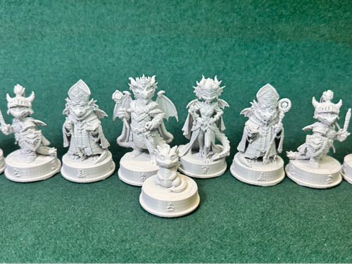 Komisches drachen schachset - komisches, drachen-schachset