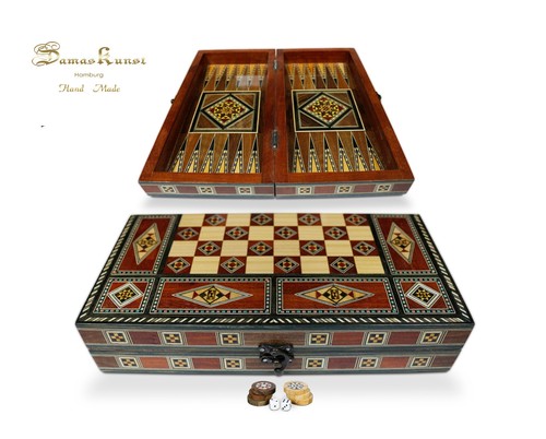 Holz backgammon schach - backgammon/schach, brett