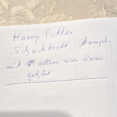 Harry potter das schachspiel - potter,