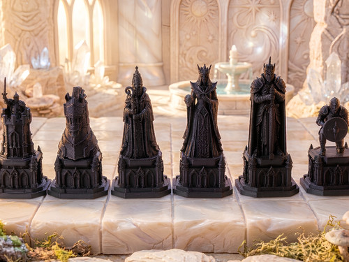 Fantasy schachspiel gotische - fantasy,