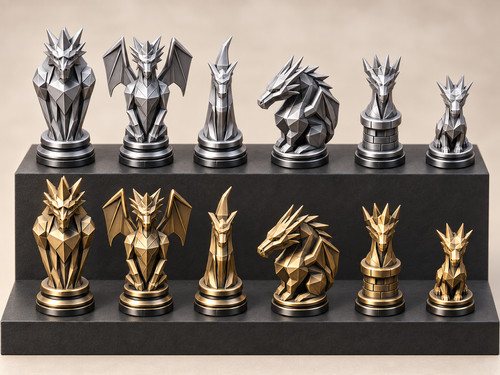 Dragon low poly - dragon, low-poly