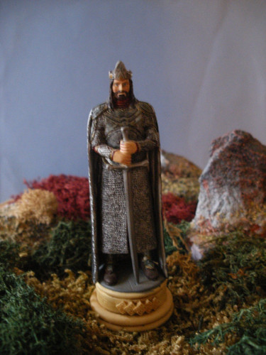 Herr der ringe schachfiguren - ringe,